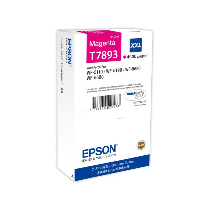 INK JET EPSON ORIGINAL C13T789340 MAGENTA