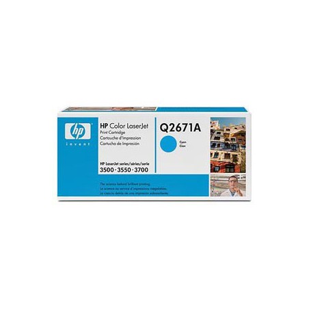 TONER HP ORIG. Q2671A CYAN