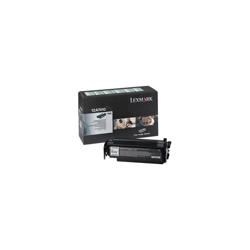 TONER LEXMARK ORIG. T420 12A7410 5000PAG