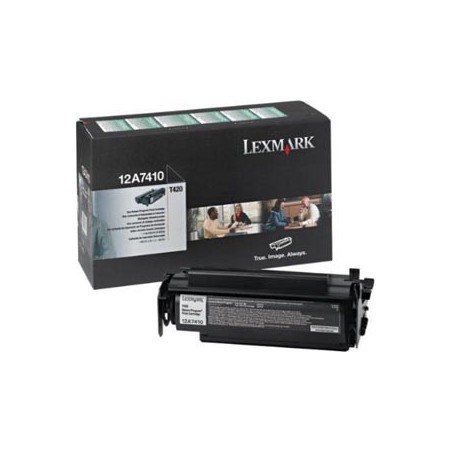 TONER LEXMARK ORIG. T420 12A7410 5000PAG
