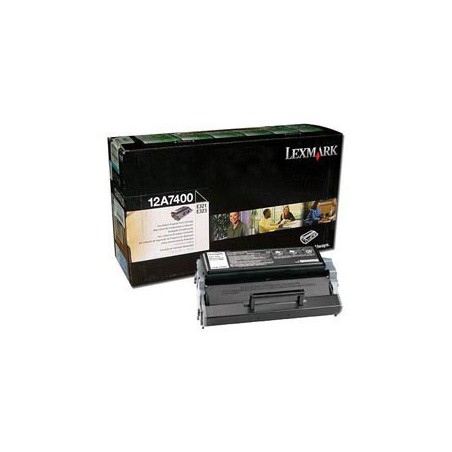 TONER LEXMARK ORIG. RETORNABLE 12A7400