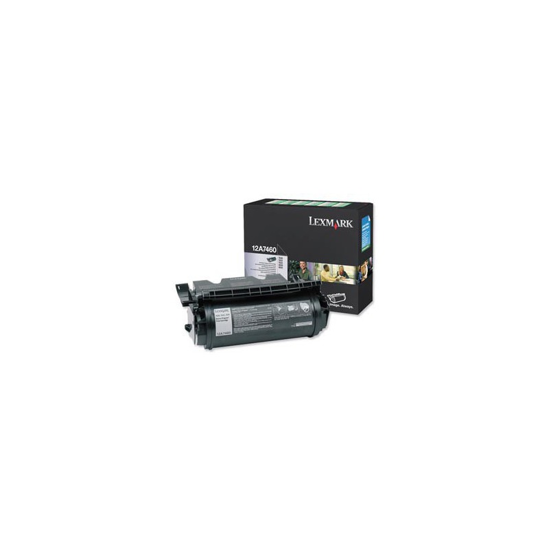 TONER LEXMARK ORIG. T630 12A7460  