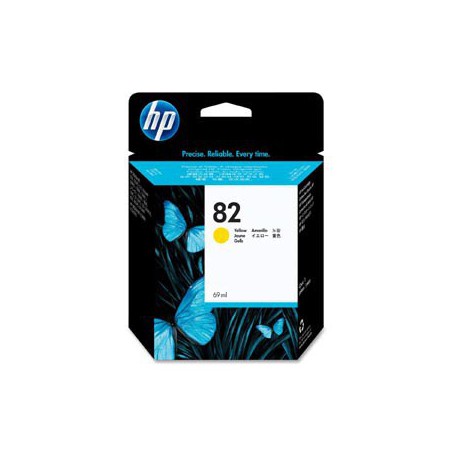 INK JET HP ORIG. C4913A  Nº82 AMAR   69 ML
