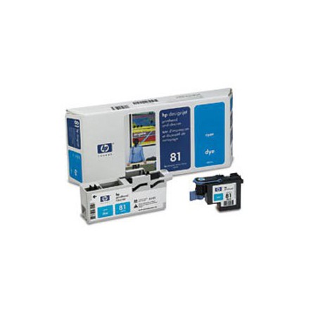INK JET HP ORIG. C4951A  Nº81 KIT CYAN