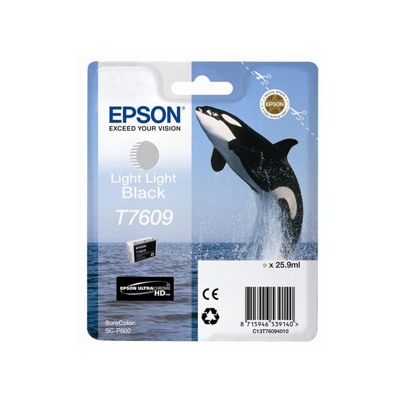 INK JET EPSON ORIG.C13T76094010 GRIS CLARO