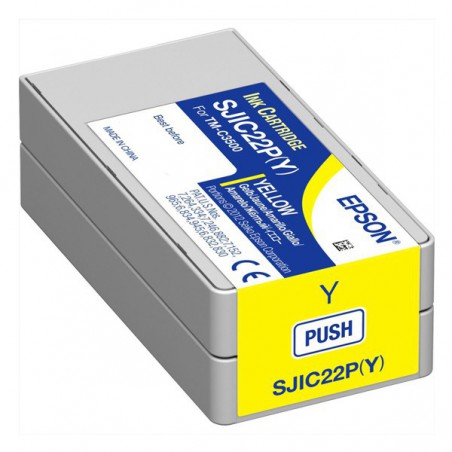 INK JET EPSON ORIG.S020604  CW C3500 AMARILLO