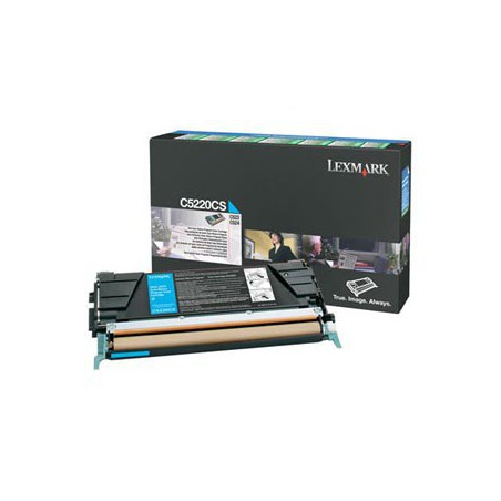 TONER LEXMARK ORIG. C522/524 CYAN C5220CS