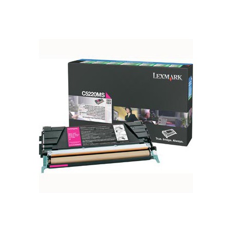 TONER LEXMARK ORIG. C522/524 MAGENTA C5220MS