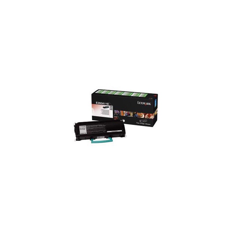 TONER LEXMARK ORIG. E260/360/460 RETORNABLE 3500PAG
