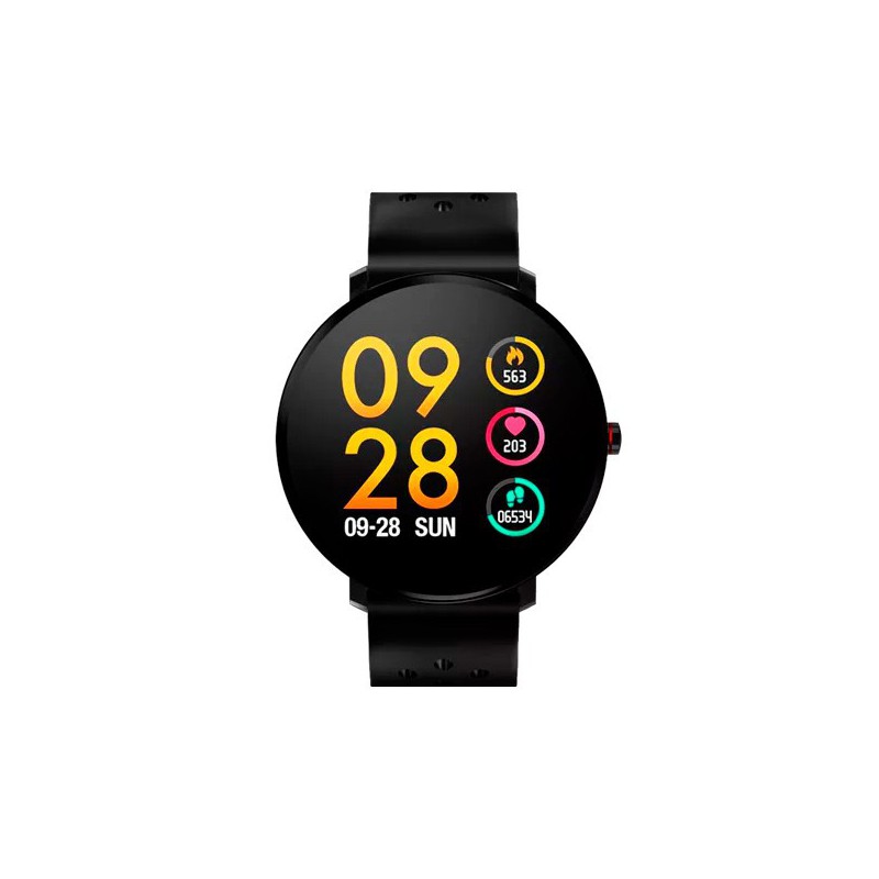 SMARTWATCH DENVER  ESFERA IPS 1.3" SW-171 NEGRO
