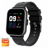 SMARTWATCH DENVER IPS 1.4" + BOTON RETORNO SW-164 NEGRO
