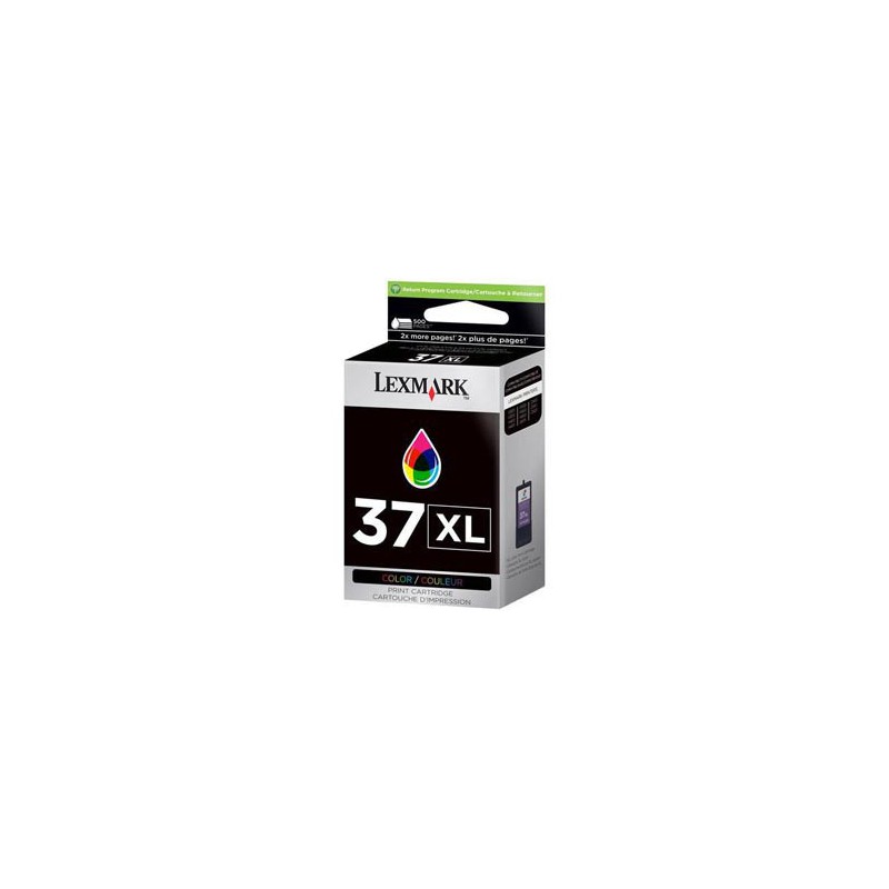INK JET LEXMARK ORIG.18C2180 Nº37 XL COLOR