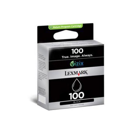 INK JET LEXMARK ORIG.14N0820 Nº100 NEGRO