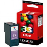 INK JET LEXMARK ORIG.18CX033  COLOR  Nº33
