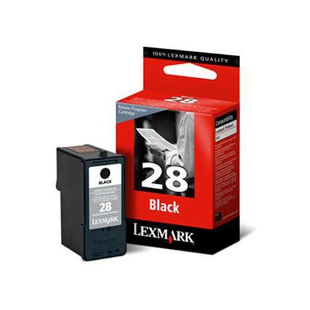 INK JET LEXMARK ORIG.18C1428E  Nº28 NEGRO