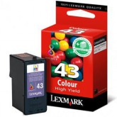 INK JET LEXMARK ORIG.18YX143B COLOR Nº43XL