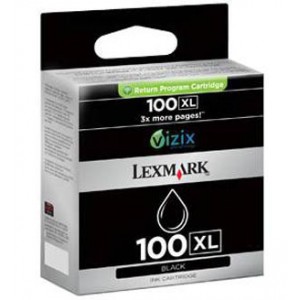 INK JET LEXMARK ORIG.14N1068E Nº 100XL NEGRO