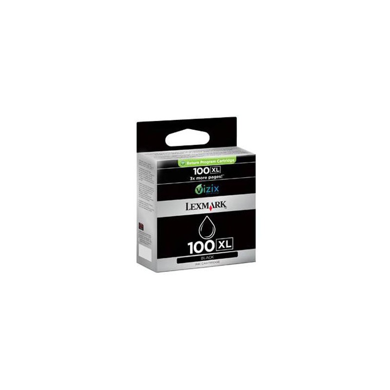 INK JET LEXMARK ORIG.14N1068E Nº 100XL NEGRO