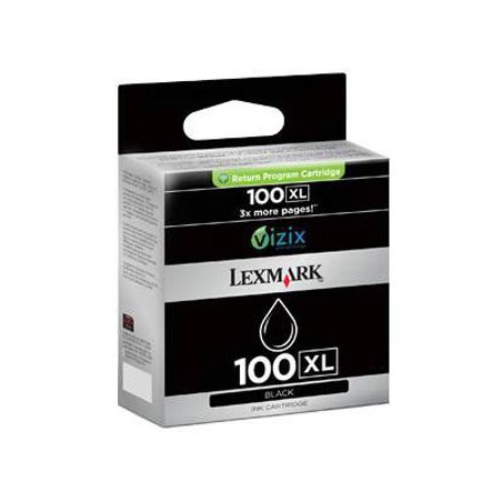 INK JET LEXMARK ORIG.14N1068E Nº 100XL NEGRO