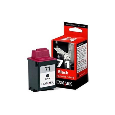 INK JET LEXMARK ORIG.15MX971E Nº 71 NEGRO
