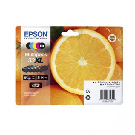 INK JET EPSON ORIG.C13T33574011 Nº33XL 5 COLORES