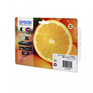 INK JET EPSON ORIG.C13T33574011 Nº33XL 5 COLORES