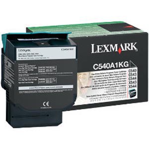 TONER LEXMARK ORIG.OC540A1KG NEGRO RETORNABLE