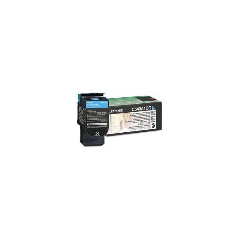 TONER LEXMARK ORIG.OC540A1CG CYAN RETORNABLE