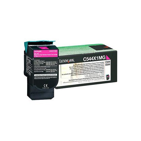 TONER LEXMARK ORIG. C544X1MG MAGENTA 4000 PAG