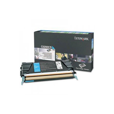 TONER LEXMARK ORIG. C5200CS CYAN 1500 PAG
