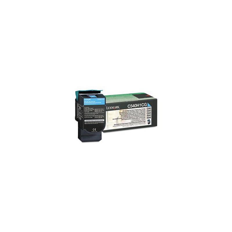 TONER LEXMARK ORIG.C540H1CG CYAN RETORNABLE