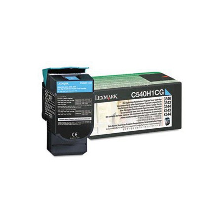 TONER LEXMARK ORIG.C540H1CG CYAN RETORNABLE
