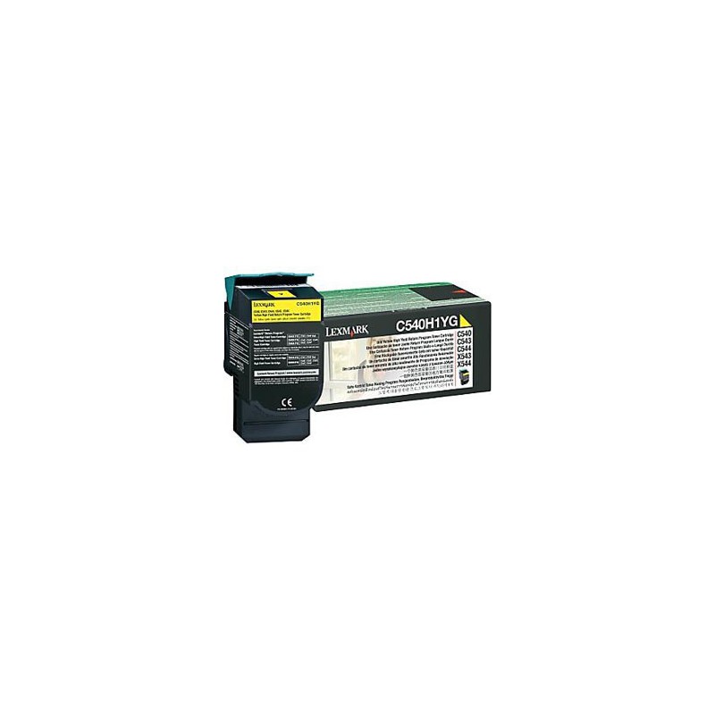 TONER LEXMARK ORIG.C540H1YG AMARILLO RETORN.