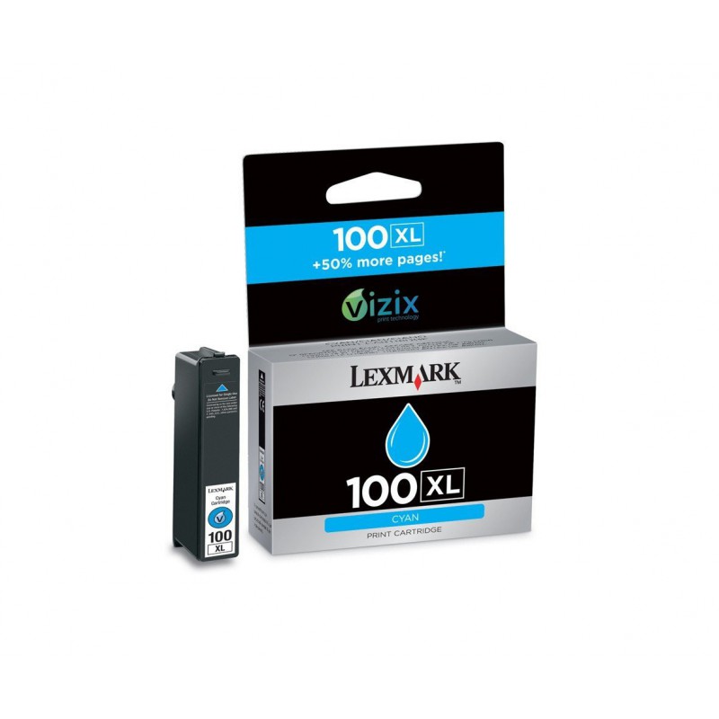 INK JET LEXMARK ORIG.14N1069E CYAN Nº100 XL