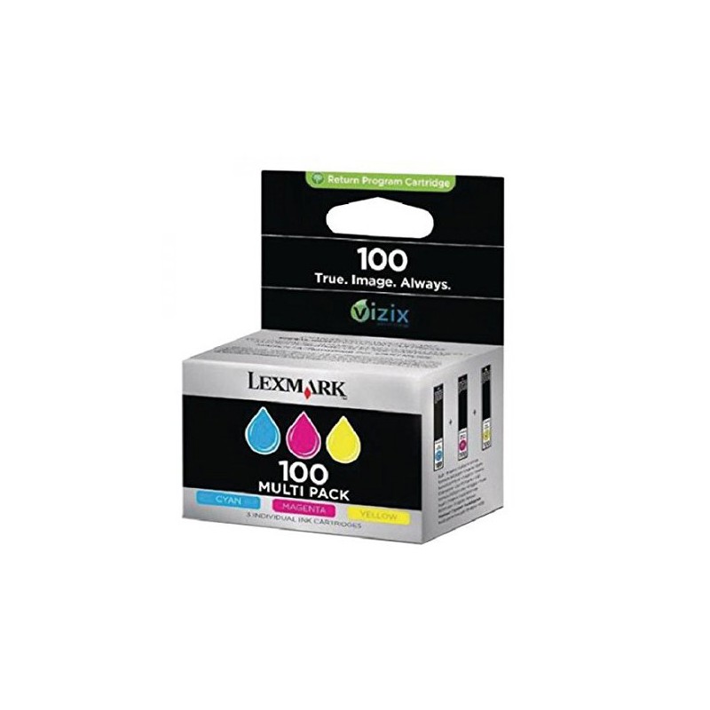 INK JET LEXMARK ORIG.14N0849B TRICOLOR  Nº100 