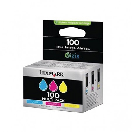 INK JET LEXMARK ORIG.14N0849B TRICOLOR  Nº100 