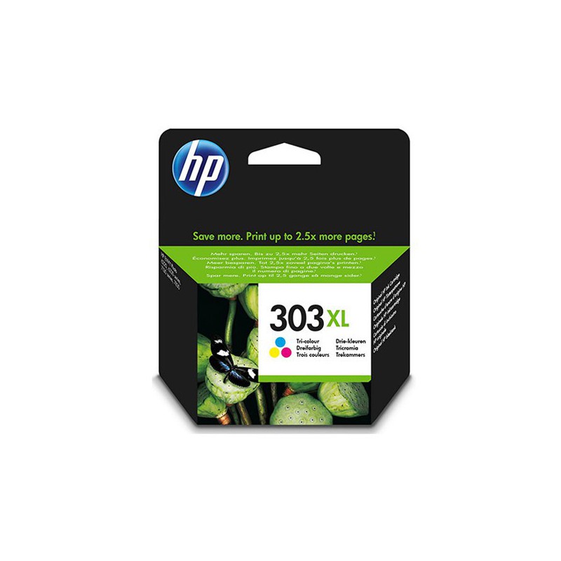 INK JET HP ORIG. T6N03AE Nº303XL COLOR