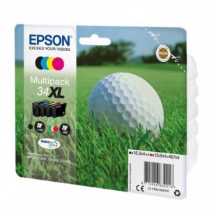 INK JET EPSON ORIG. C13T34764010 34XL MULTIPACK 4 COLORES