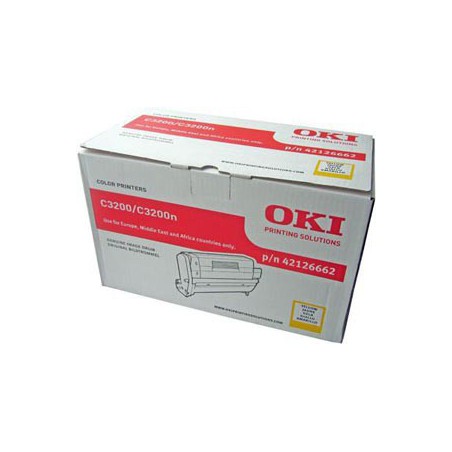 DRUM OKI ORIG. C3200 AMARILLO
