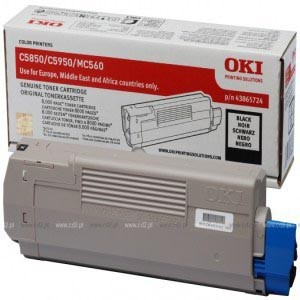 TONER OKI ORIG. C5850/5950 NEGRO   8000 PAG