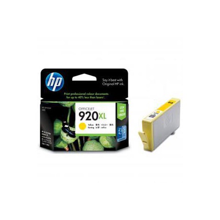 INK JET HP ORIG. CD974AE    Nº920 XL AMARILLO