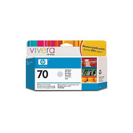 INK JET HP ORIG. C9451A GRIS CLARO Nº70 130ML