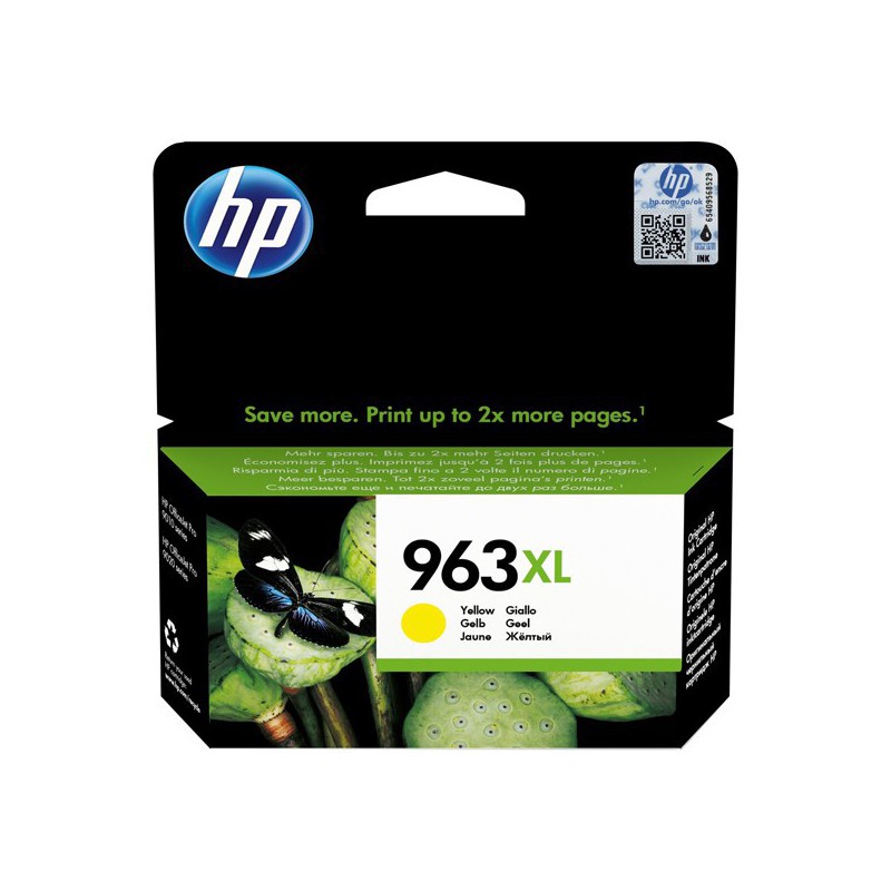 INK JET HP ORIG. Nº963 XL AMARILLO 3JA29AE