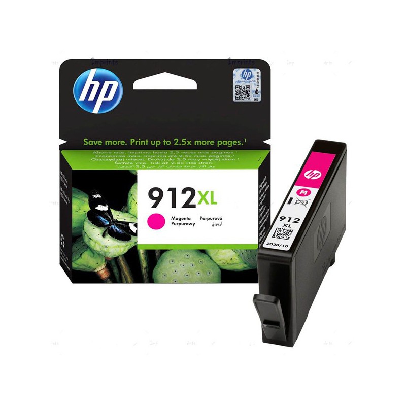 INK JET HP ORIG. Nº 912XL MAGENTA 3YL82AE