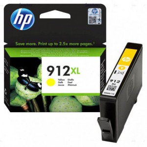 INK JET HP ORIG. Nº 912XL AMARILLO 3YL83AE