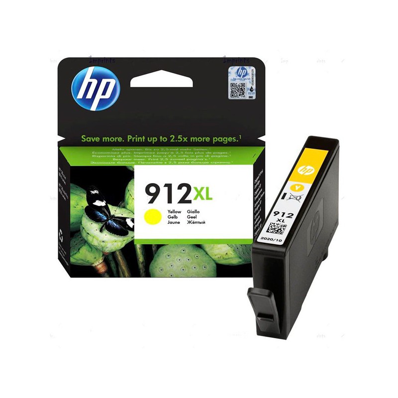 INK JET HP ORIG. Nº 912XL AMARILLO 3YL83AE