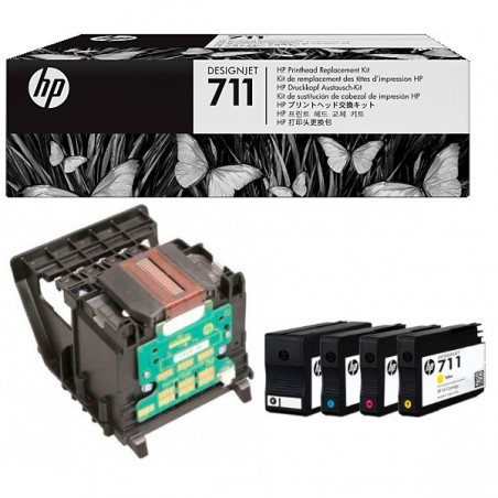 CABEZAL DE IMPRESION HP ORIG.711 T520/T120 C1Q10A