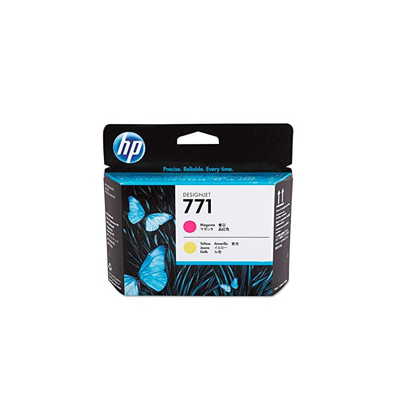 CABEZAL DE IMPRESION HP CE018A  MAGENTA/AMARILLO