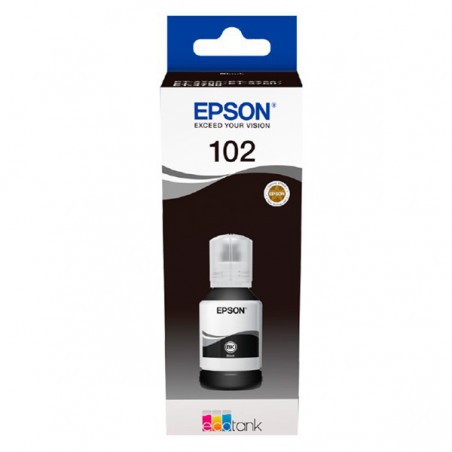 INK JET EPSON ORIG. C13T03R140 Nº102 NEGRA ECOTANK 