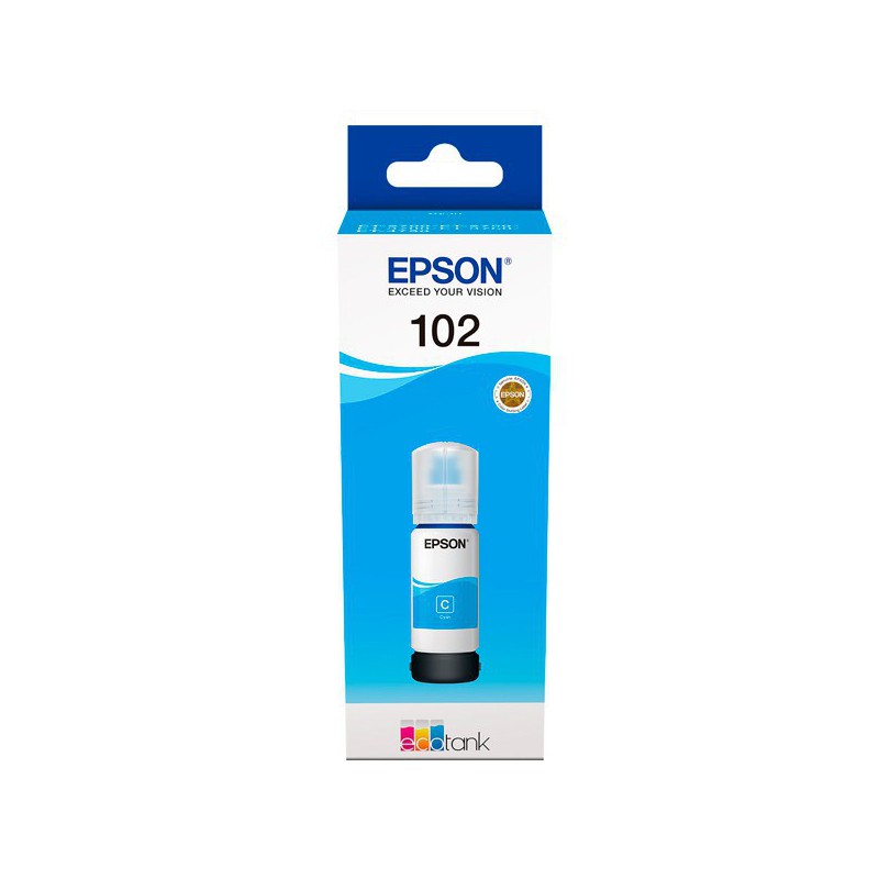INK JET EPSON ORIG. C13T03R240 Nº102 CIAN ECOTANK 